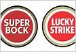 Logótipo da Super Bock ou Lucky Strike